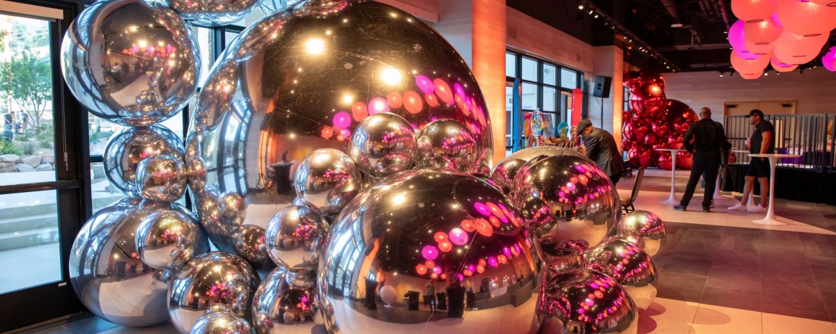 inflatable Metallic Spheres