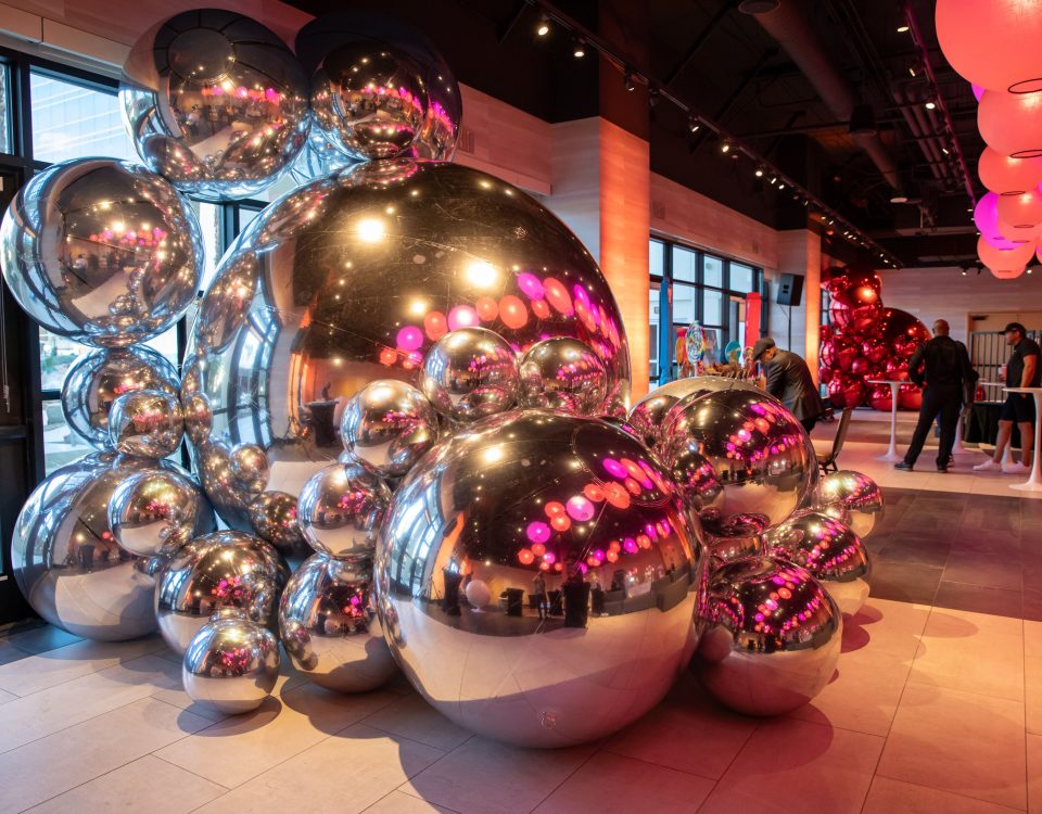 inflatable Metallic Spheres